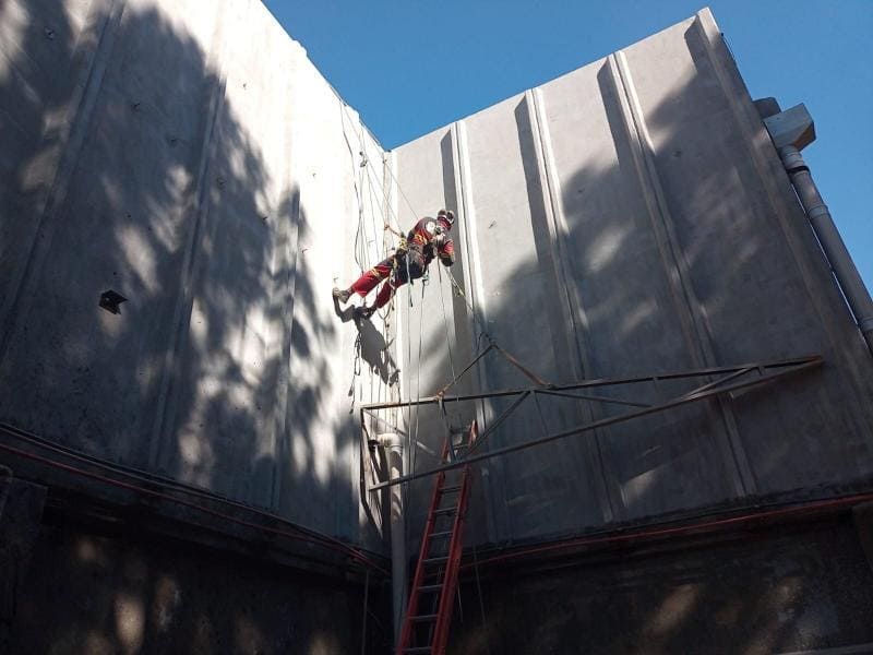Certificação em Trabalho em Altura: solução técnica para treinamento para trabalho em altura