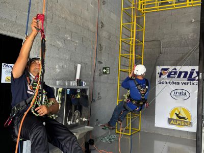 Treinamento de acesso por cordas irata sul de minas gerais